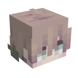 Black skin: head render