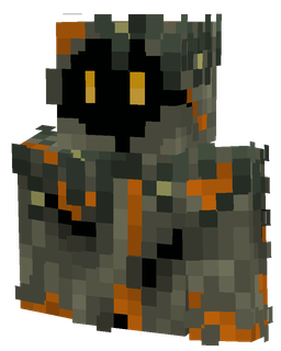 Black skin: bust render
