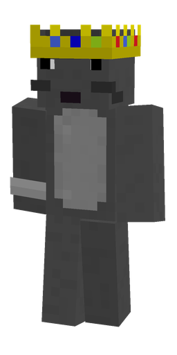 Black skin: body, front render