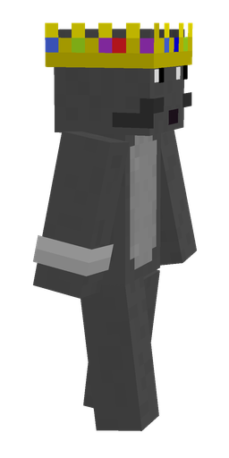 Black skin: body, right side render