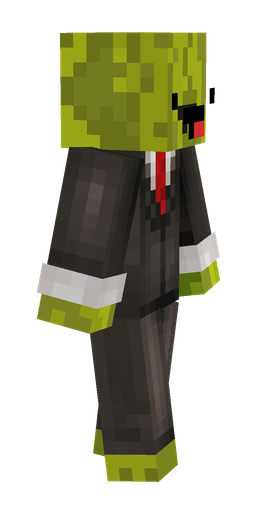 Black skin: body, right side render