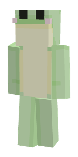 Green skin: body, front render