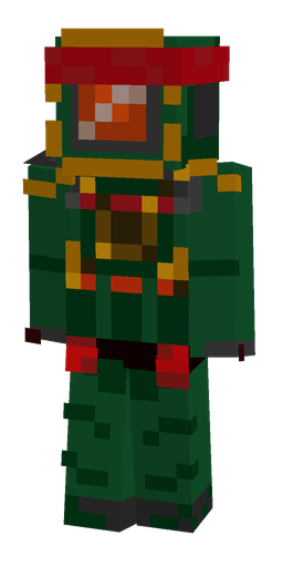 Black skin: body, front render