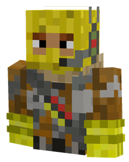 Brown skin: bust render