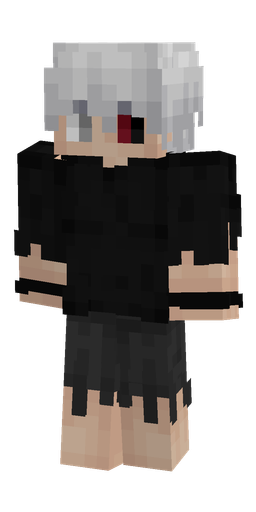 Black skin: body, front render