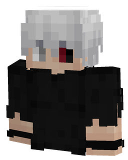 Black skin: bust render