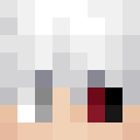 Black skin: face render