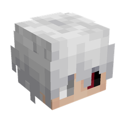 Black skin: head render