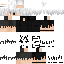 Black skin: raw texture render