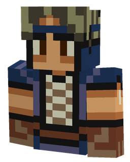 Black skin: bust render
