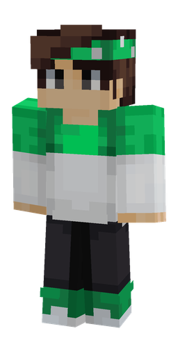 Black skin: body, front render