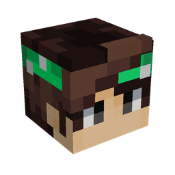 Black skin: head render