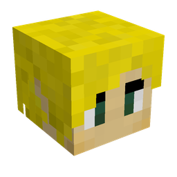 Blue skin: head render