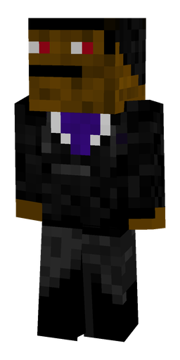 Black skin: body, front render