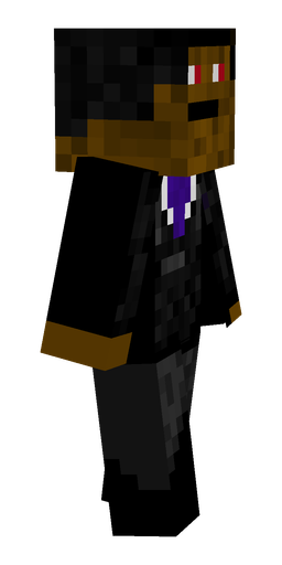 Black skin: body, right side render