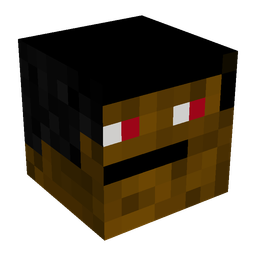 Black skin: head render