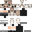 Black skin: raw texture render
