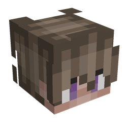 Brown skin: head render