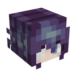 Blue skin: head render