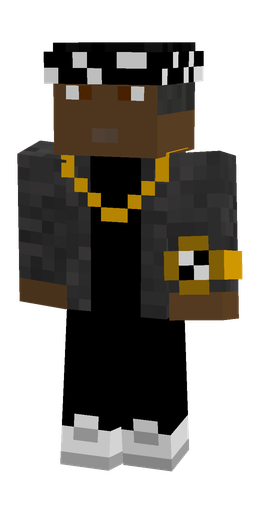 Black skin: body, front render