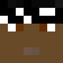 Black skin: face render