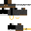 Black skin: raw texture render