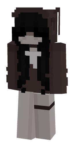 Black skin: body, front render