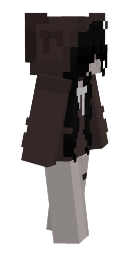Black skin: body, right side render
