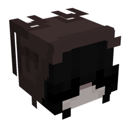 Black skin: head render