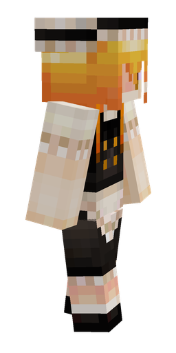 Black skin: body, right side render