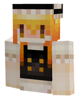 Black skin: bust render