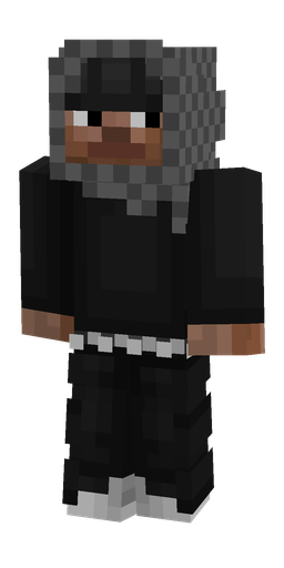Black skin: body, front render