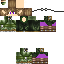 Black skin: raw texture render