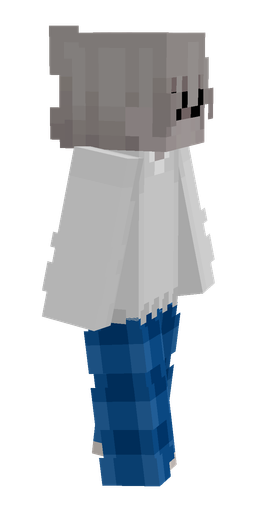 Blue skin: body, right side render