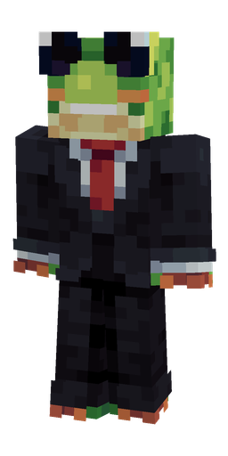 Black skin: body, front render