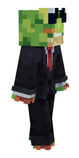 Black skin: body, right side render