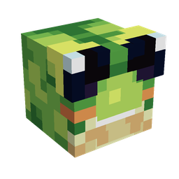 Black skin: head render