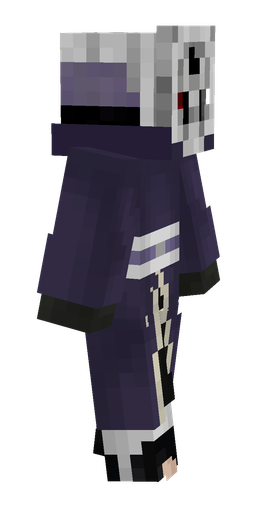 Black skin: body, right side render