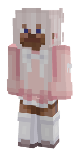 Blue skin: body, front render