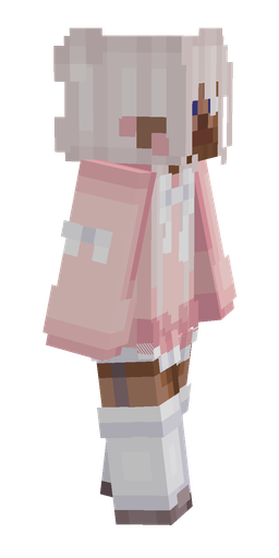 Blue skin: body, right side render