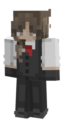 Black skin: body, front render