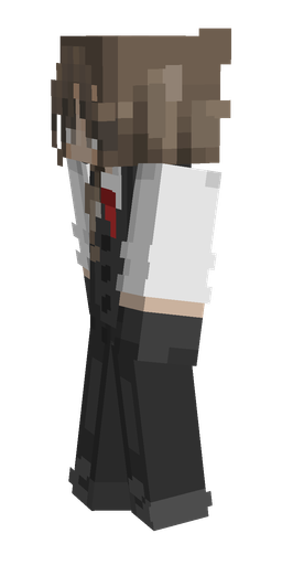 Black skin: body, left side render