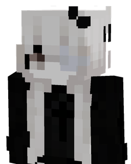 Black skin: bust render