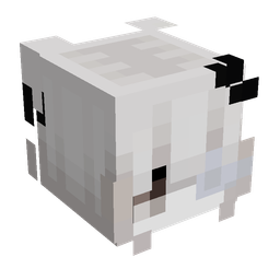 Black skin: head render