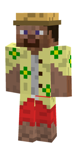 Brown skin: body, front render