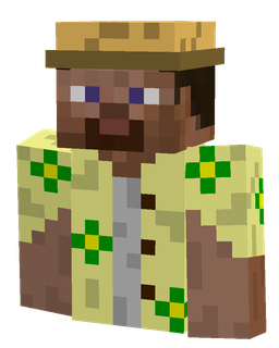 Brown skin: bust render