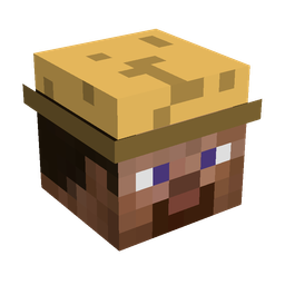 Brown skin: head render
