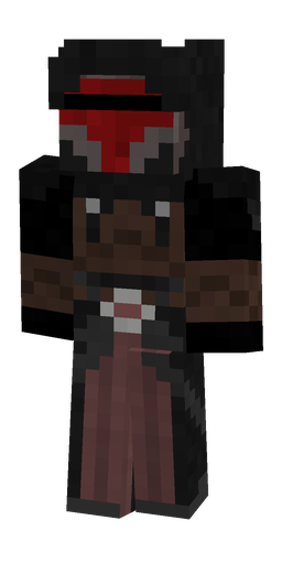 Black skin: body, front render