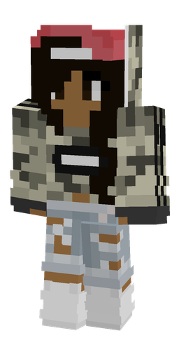 Black skin: body, front render