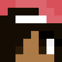 Black skin: face render